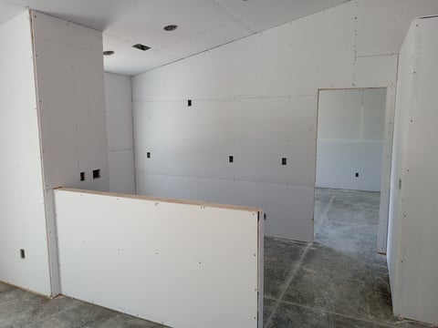 Drywall work